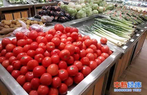 上周食用農產品價格漲幅回落，生產資料價格漲幅持平